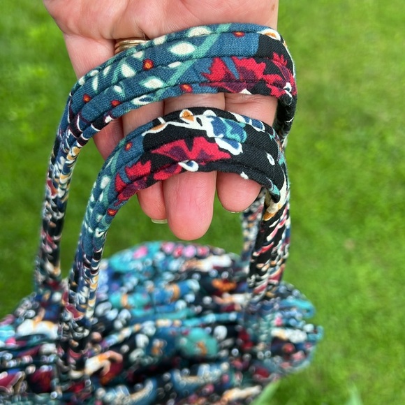 Vera Bradley Enchantment multi compartment shoulder bag EUC - Picture 12 of 13